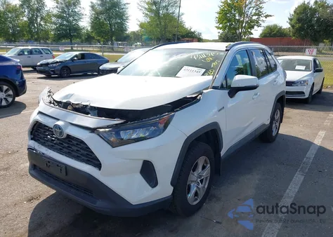 2019 Toyota Rav4 Hybrid Le from USA, damaged, VIN 2T3MWRFV8KW042888